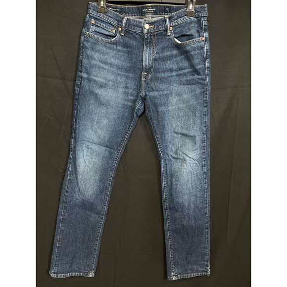 Lucky Brand SKU 493 Mens Medium Wash Straight Fit Denim Jeans Size 33x32 - Picture 1 of 11